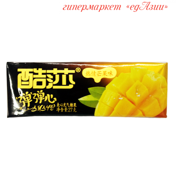 Жевательная конфета КУ-ША манго, 27 г