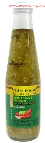 Соус чили для морепродуктов Thai Food King, 310 гр