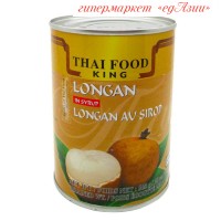 Лонган в сиропе Thai Food King, 565 гр