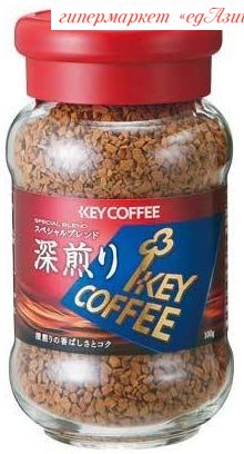 Кофе японский растворимый "Key Coffee Premium Blend"