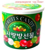 Леденцы ассорти фруктовые Fruits Candy Lotte