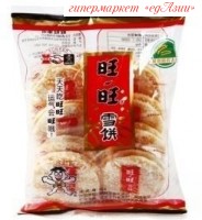 Рисовое печенье со сливочной глазурью Wang Wang, 84 г