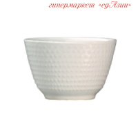 Чашка 130 мл, белая карамика