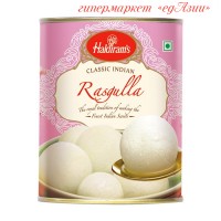 Творожные шарики Расгулла Haldirams в сиропе из розы, 1 кг