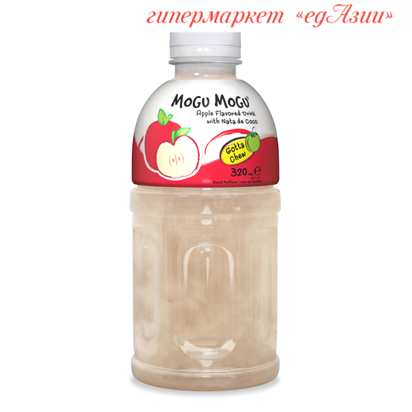 Напиток "Mogu Mogu" яблоко с кокосовым желе, 320 мл