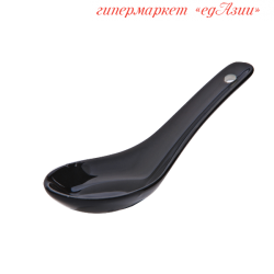 Ложка, черная керамика