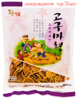 Хворост с карамелью, корейское печенье