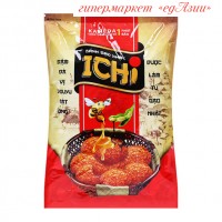 Хрустящее рисовое печенье ICHI в глазури из мёда и соевого соуса, 100 гр