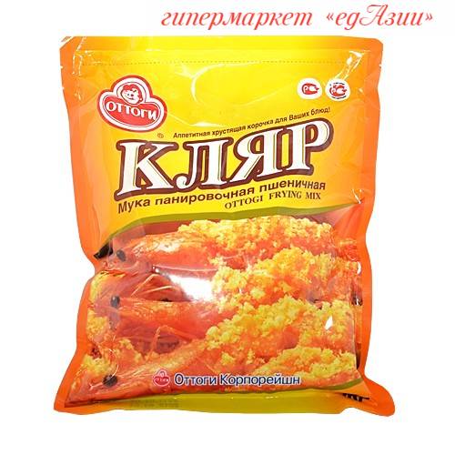 Мука панировочная темпурная Оттоги, 500 гр Южная Корея купить по цене 178  руб. в Москве в интернет-магазине ЕдАзии