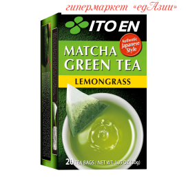 Чай ITOEN зеленый чай матча с лемонграссом (20 пакетиков), 30 г
