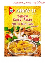 Паста "Карри желтая" Aroy-D, 50 г
