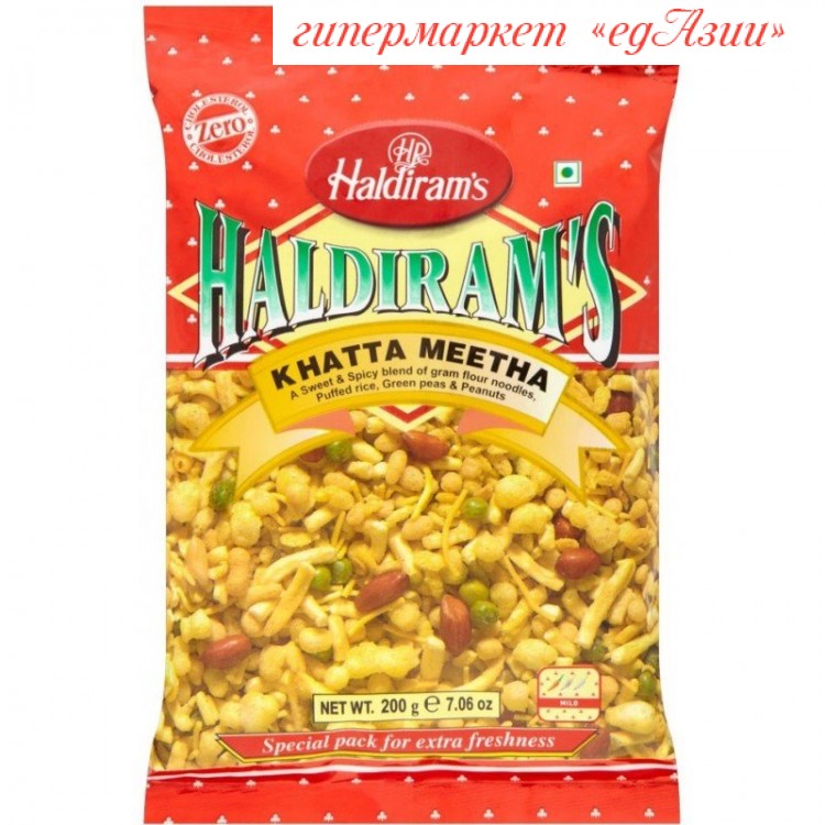 Прянная Индийская закуска KHATTA MEETHA 200 гр