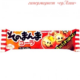 Жевательная резинка Coris 3 шарика, один из которых очень кислый, 14,4 гр. Вкус колы