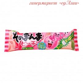 Жевательная резинка Coris 3 шарика, один из которых очень кислый, 14,4 гр. Вкус персика