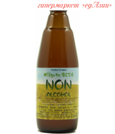 Пиво безалкогольное светлое Niigata Beer, 350 мл