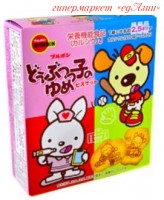 Японское детское печенье KIDORIKKO с повышенным содержанием кальция