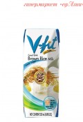 Рисовое молоко на основе коричневого риса без сахара V-fit, 250 мл 1