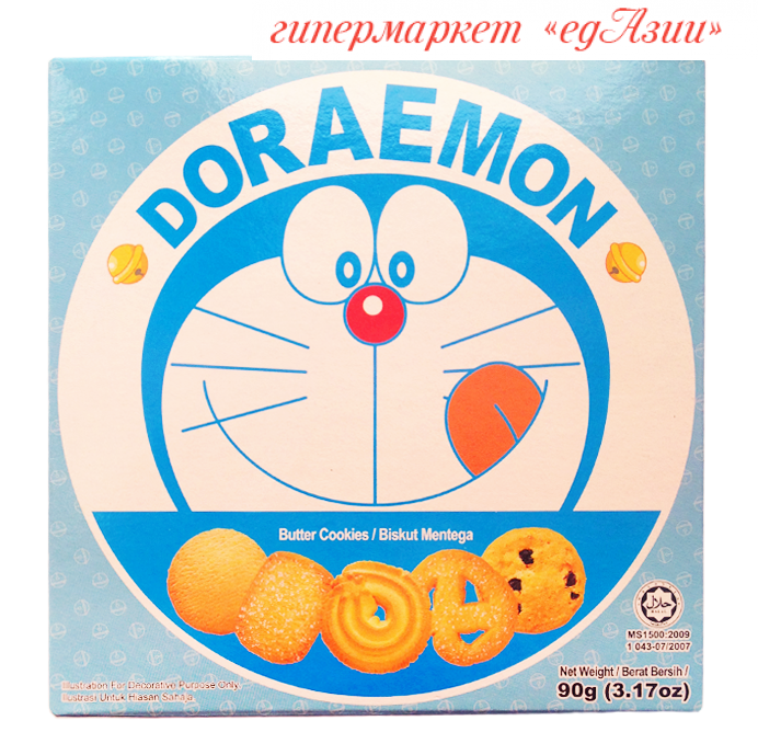 Печенье сливочное DORAEMON, 90 г