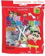 Леденцовая карамель на палочке Crayon Shinchan, 96 гр