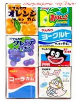 Жевательная резинка Marukawa ассорти из 7 вкусов, 36,6 г