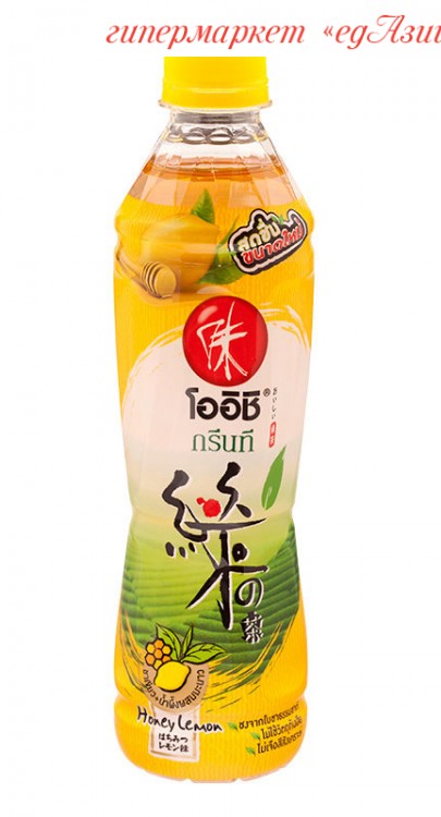 Чай зеленый с медом и лимоном OISHI, 380 мл