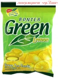 Леденцы с зеленым чаем и и лимоном "Bontea Green"