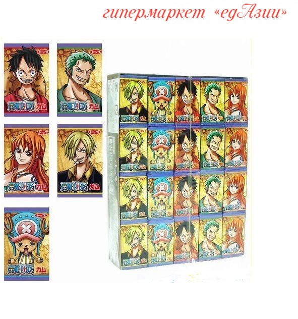 Жевательная резинка Аниме Бой (One Piece), 5.6 гр