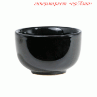 Чашка 150 мл, черная керамика