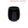 Чашка черная (керамика) 190 мл