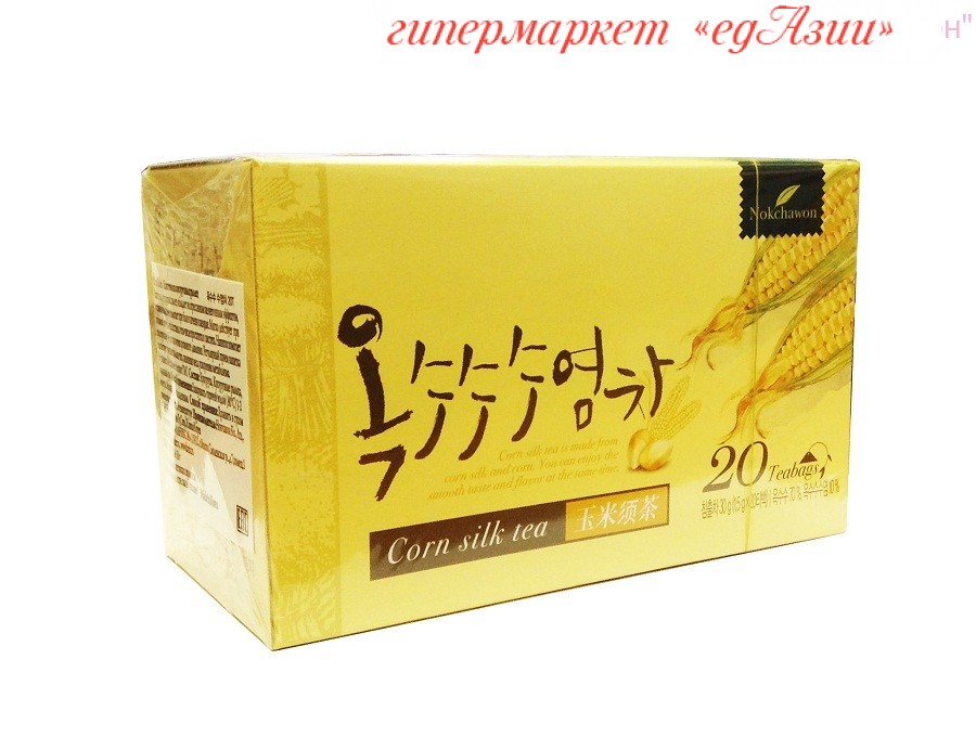 Корейский напиток из кукурузных рылец Corn Silk Tea (20 пакетиков ...