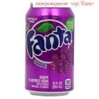 Напиток Fanta Виноград, 355 мл