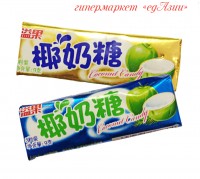 Жевательная конфета Coconut, кокосовая, 9 г