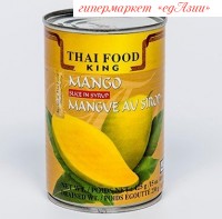 Манго в сиропе Thai Food King, 425 гр